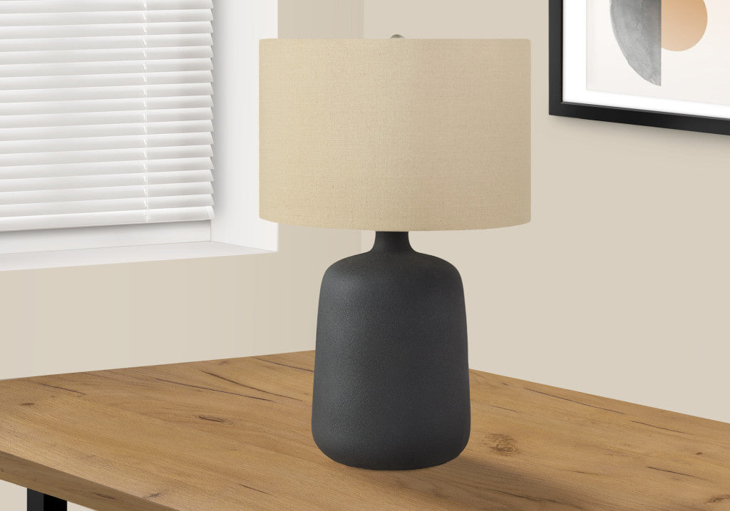 Black Table Lamp w/ Shade