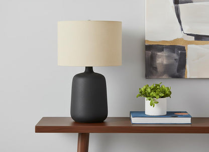 Black Table Lamp w/ Shade