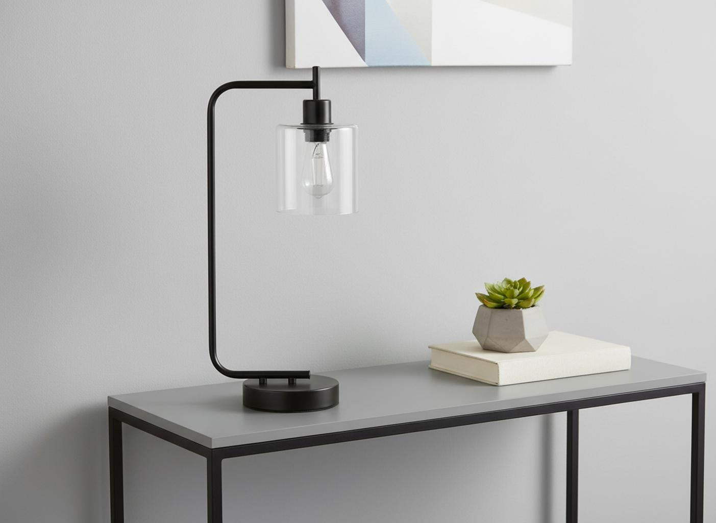 Black Table Lamp w/ Shade