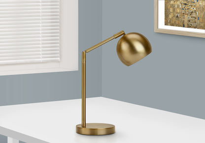 Gold Table Lamp w/ Shade