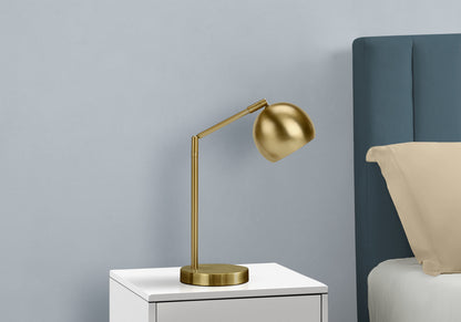 Gold Table Lamp w/ Shade
