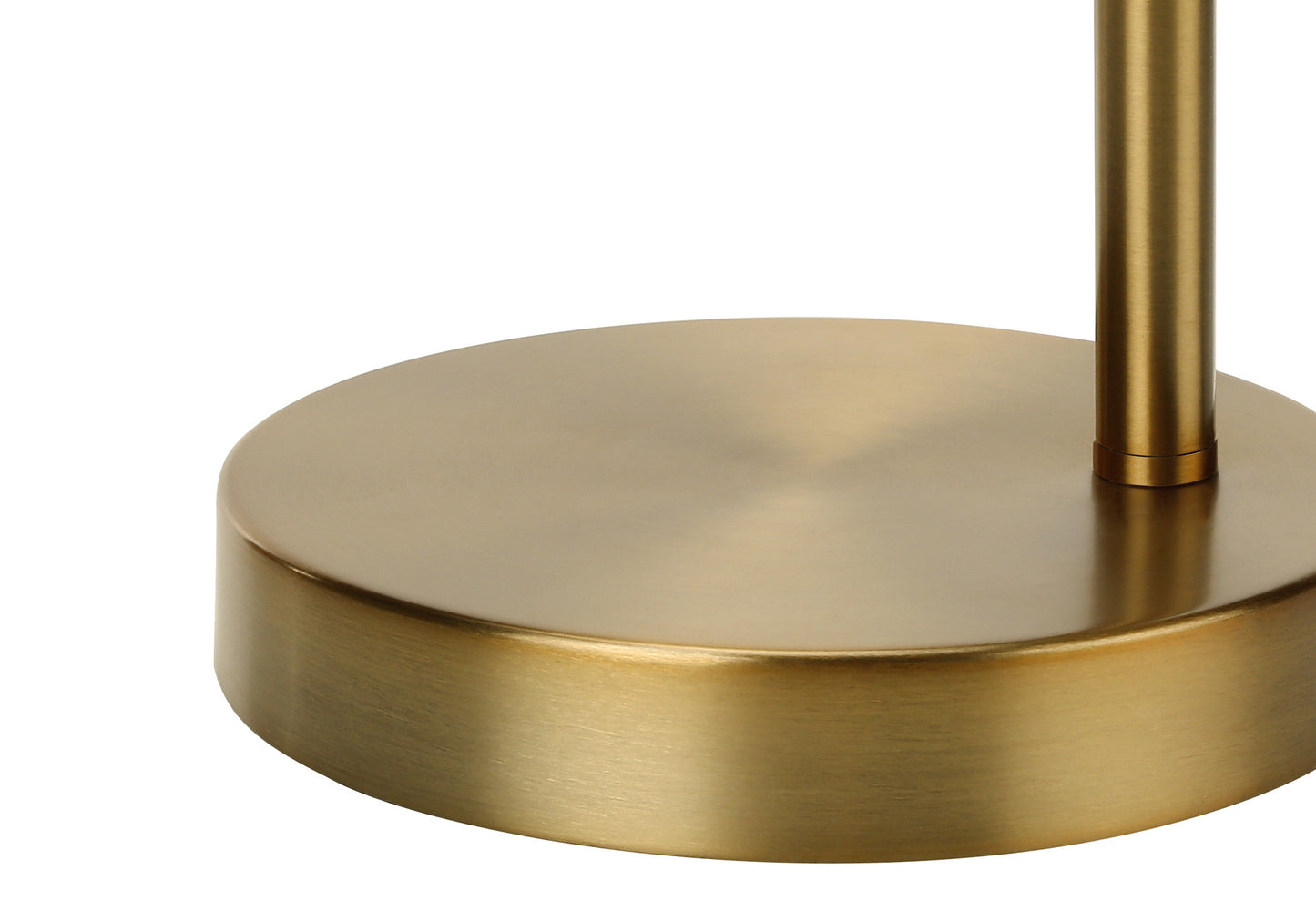 Gold Table Lamp w/ Shade