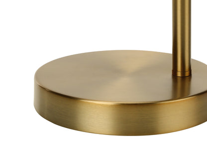 Gold Table Lamp w/ Shade