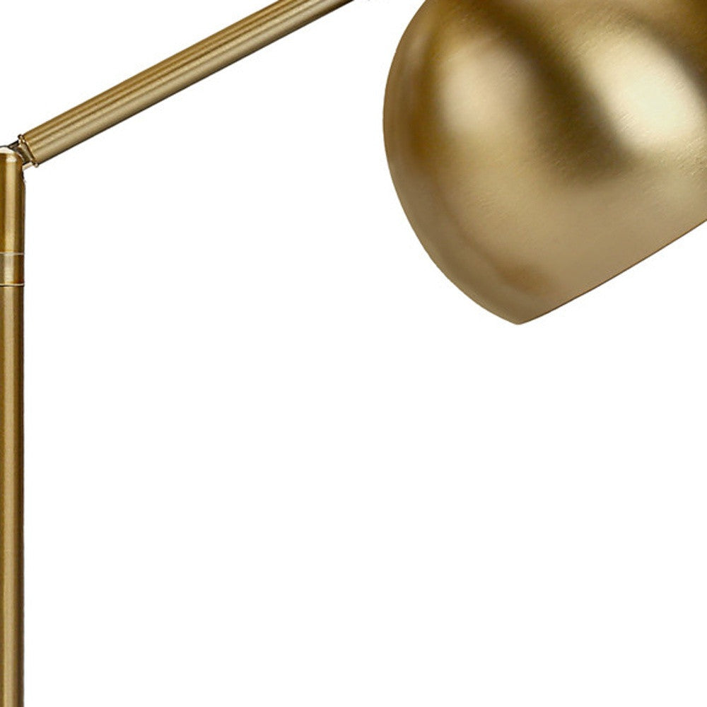Gold Table Lamp w/ Shade