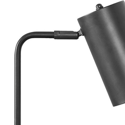 Gray Table Lamp w/ Gray Shade