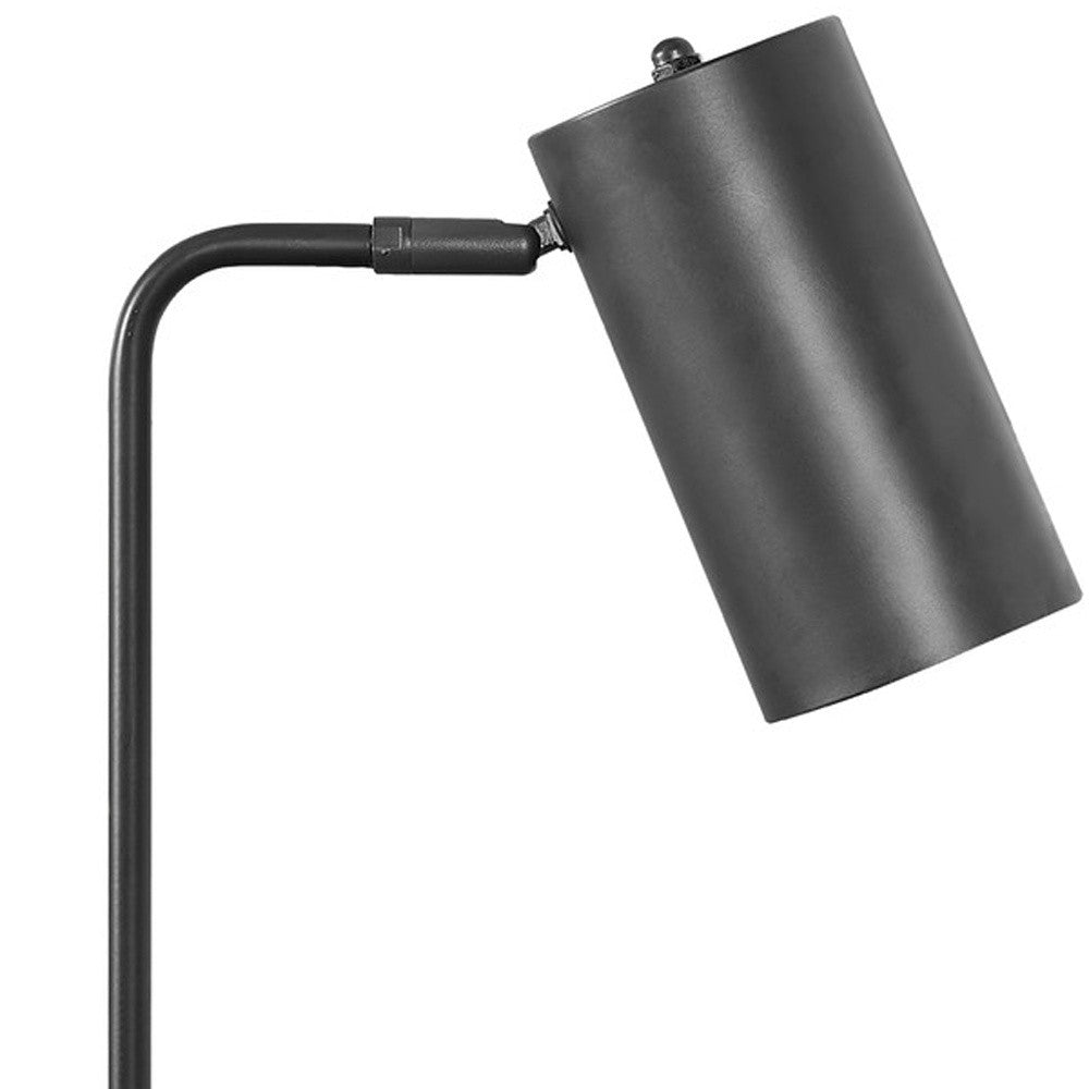 Gray Table Lamp w/ Gray Shade