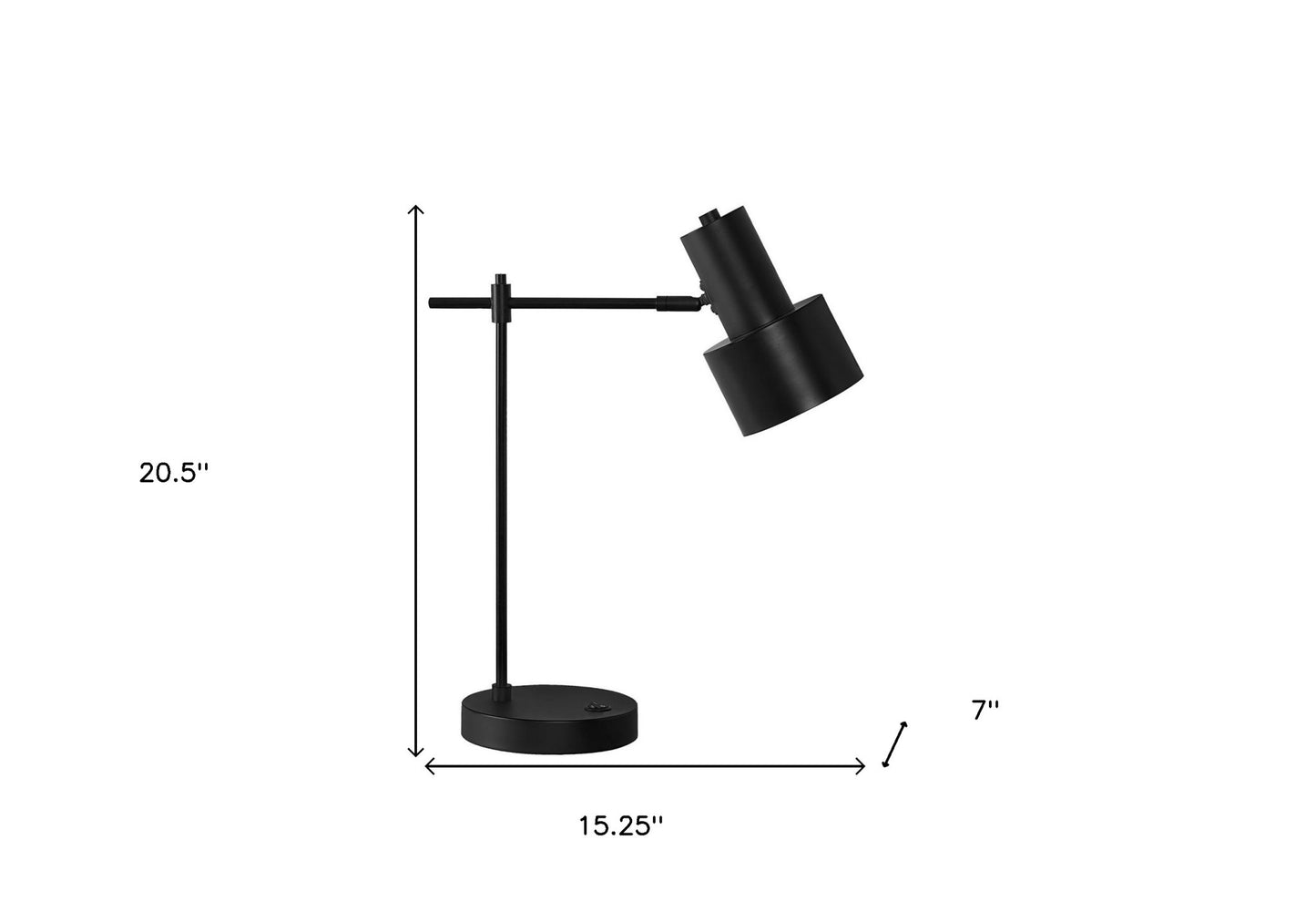 Black Table Lamp w/ Shade