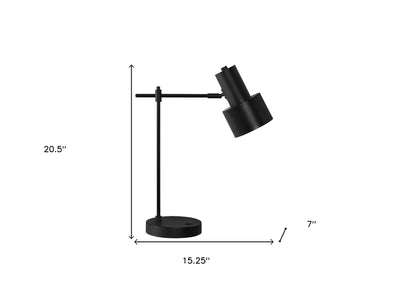 Black Table Lamp w/ Shade