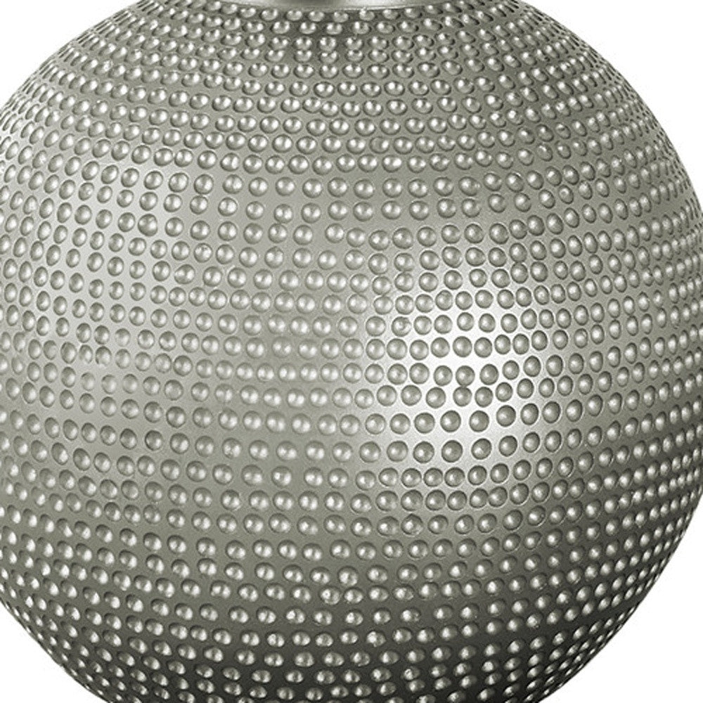Gray Table Lamp w/ Shade