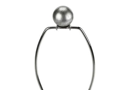 Gray Table Lamp w/ Shade