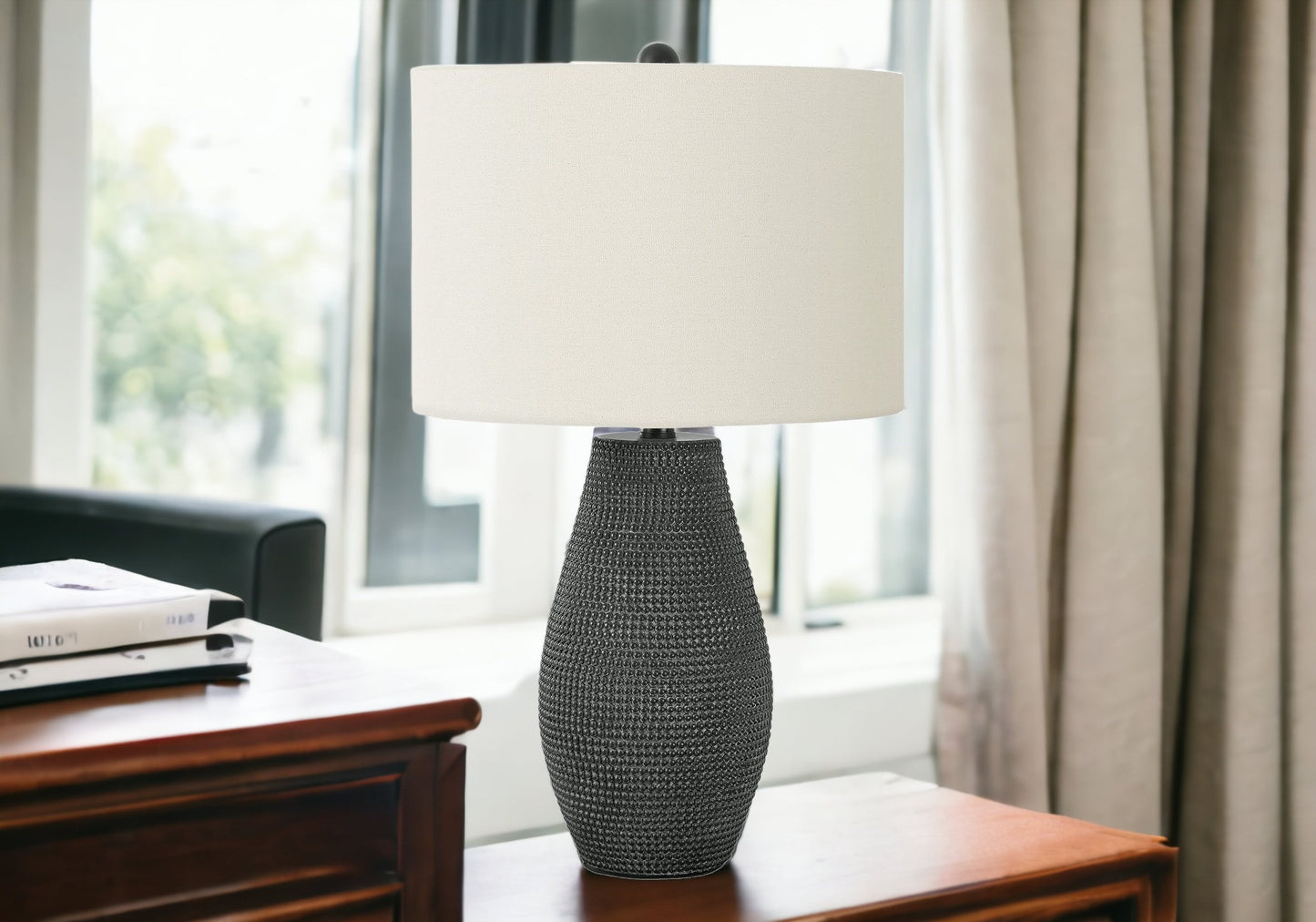 Black Table Lamp w/ Shade