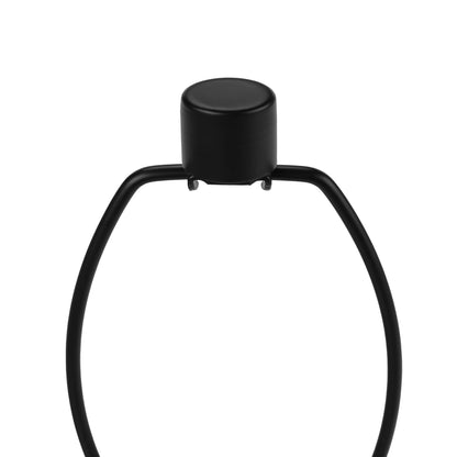 Black & Acrylic Table Lamp w/ Shade