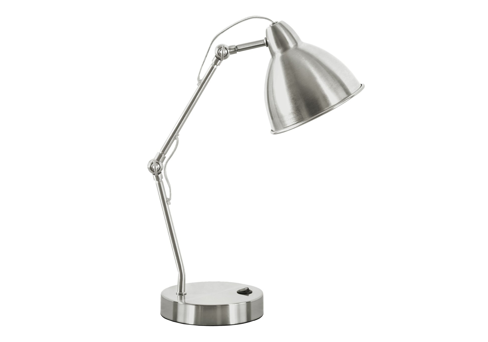 Nickel Table Lamp w/ Shade