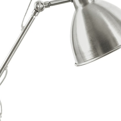 Nickel Table Lamp w/ Shade