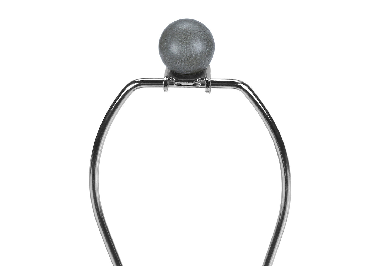Gray Concrete Urn Table Lamp w/ Shade