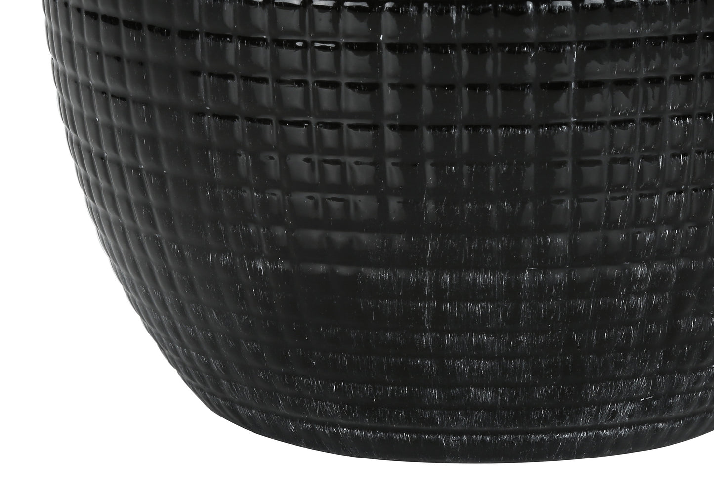 Black Urn Table Lamp w/ Shade