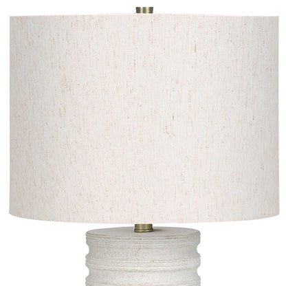 Cream Table Lamp w/ Shade