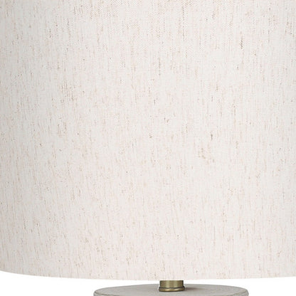 Cream Table Lamp w/ Shade
