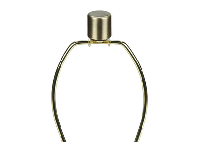 Gray Urn Table Lamp w/ Shade
