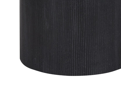 Black & Gold Concrete Table Lamp w/ Shade