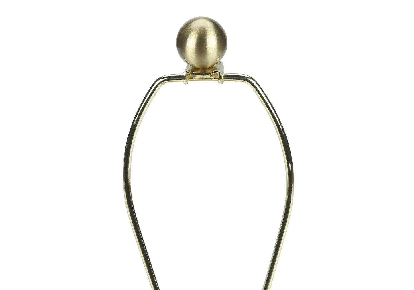 Black & Gold Concrete Table Lamp w/ Shade
