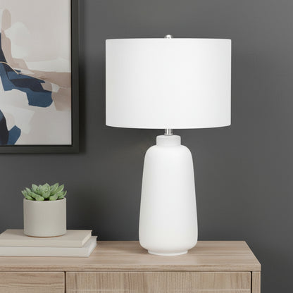 Cream Table Lamp w/ Shade