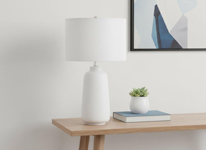 Cream Table Lamp w/ Shade