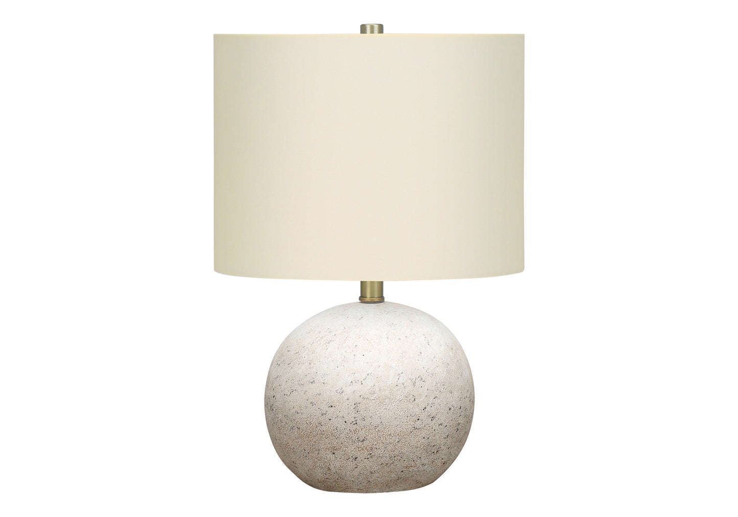 Gray Concrete Table Lamp w/ Shade