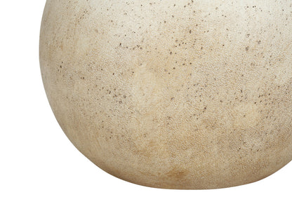 Beige Concrete Table Lamp w/ Shade
