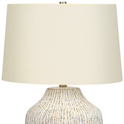 Cream Table Lamp w/ Shade