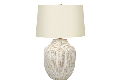 Cream Table Lamp w/ Shade