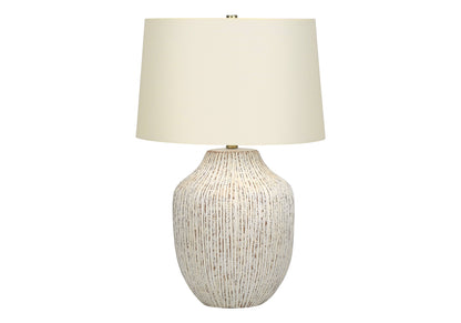 Cream Table Lamp w/ Shade