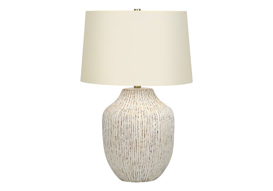 Cream Table Lamp w/ Shade