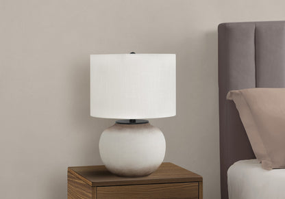 Cream Table Lamp w/ Shade
