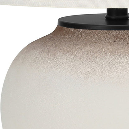 Cream Table Lamp w/ Shade