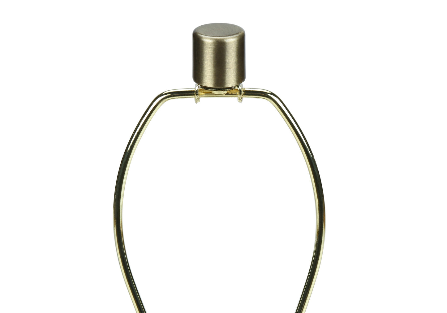 Gray & White Table Lamp w/ Shade