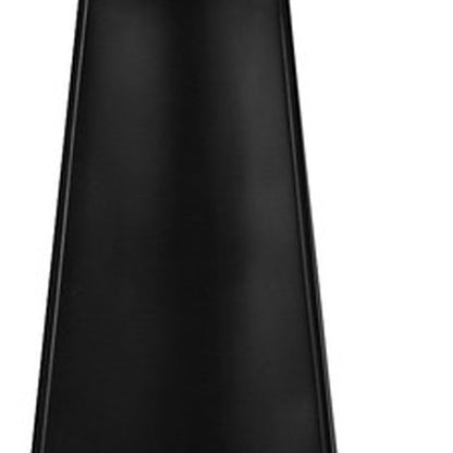 Black Geometric Table Lamp w/ Shade