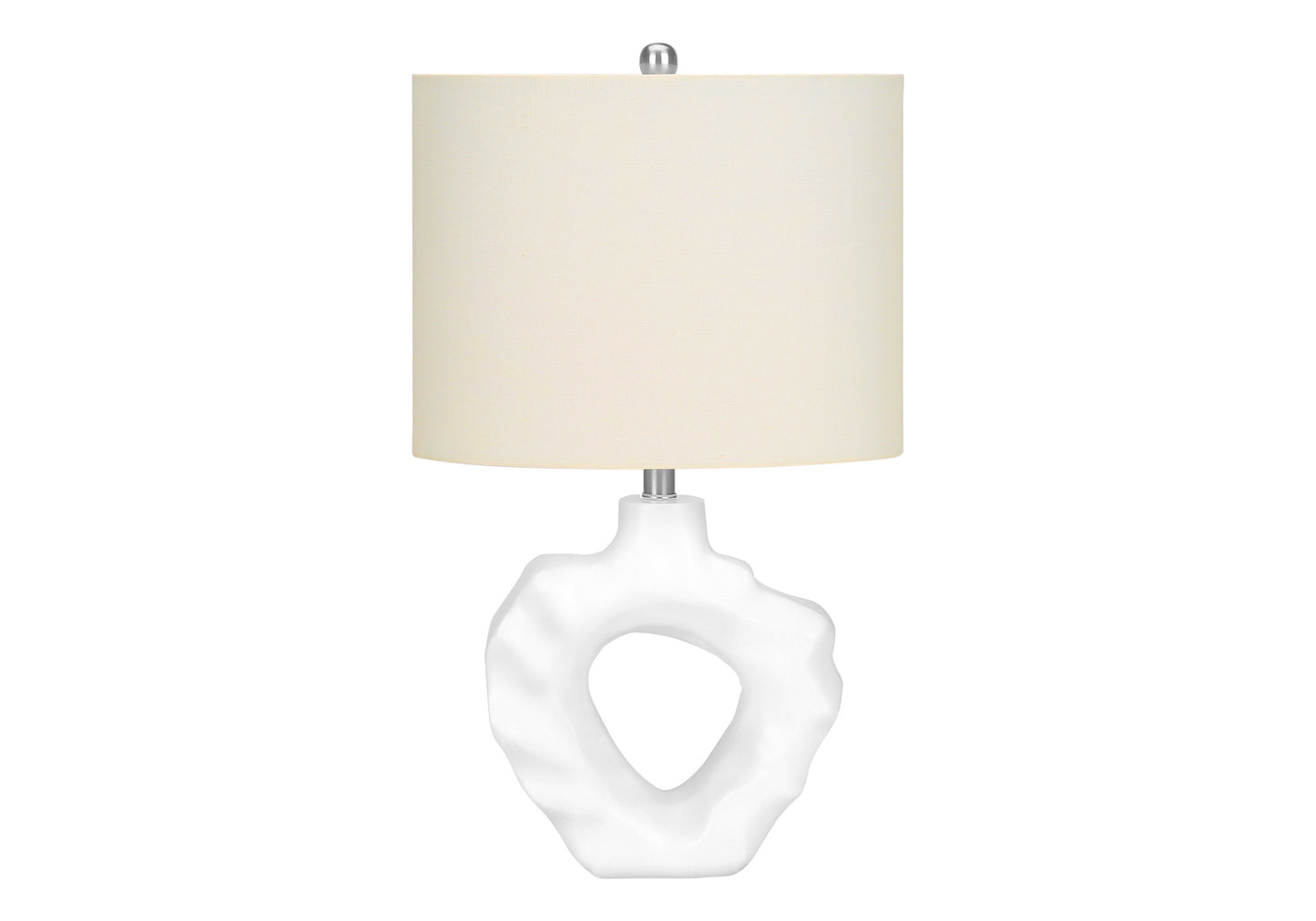 Cream Table Lamp w/ Shade