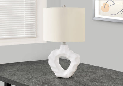 Cream Table Lamp w/ Shade