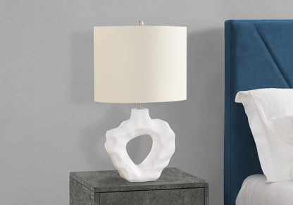 Cream Table Lamp w/ Shade