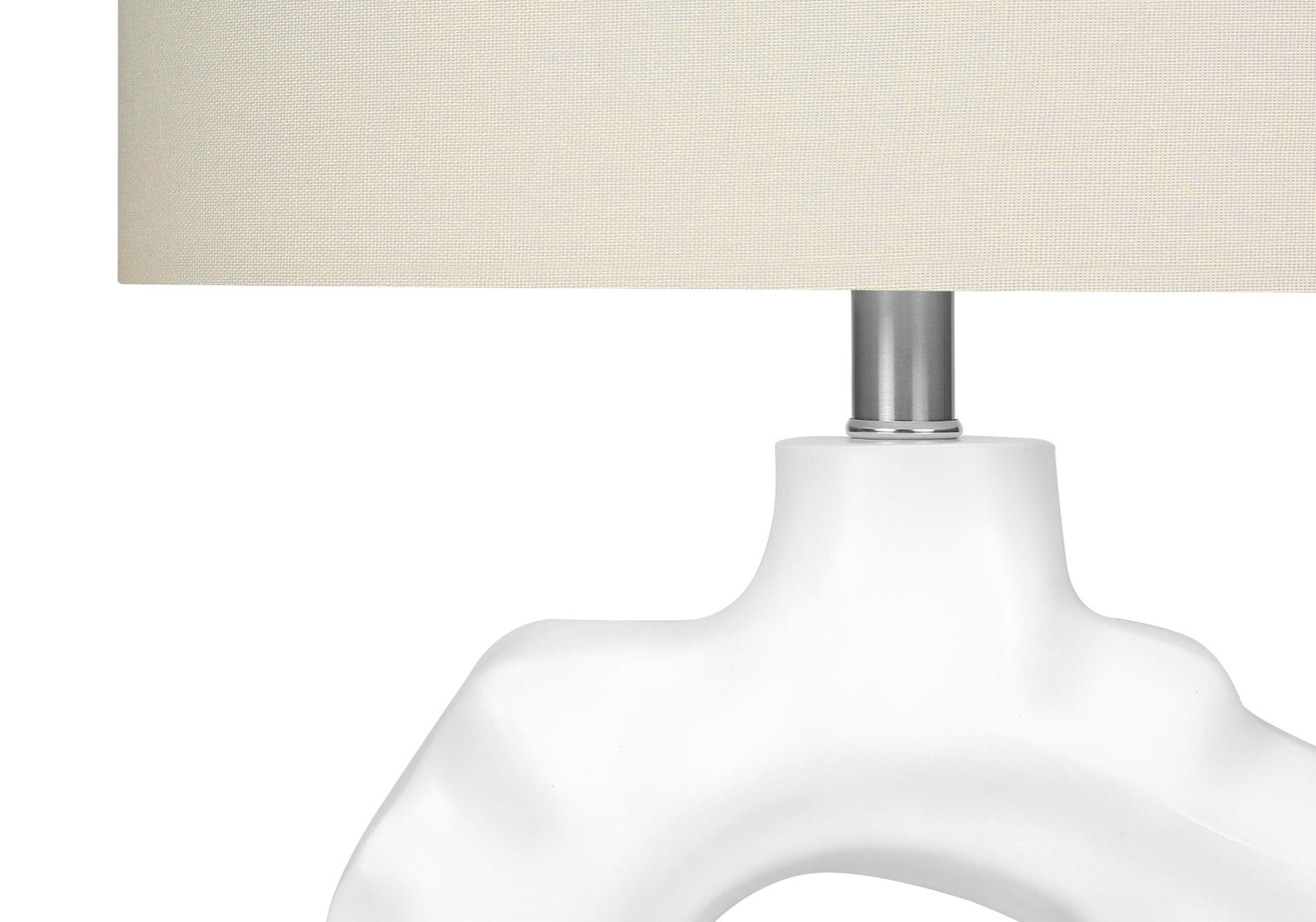 Cream Table Lamp w/ Shade