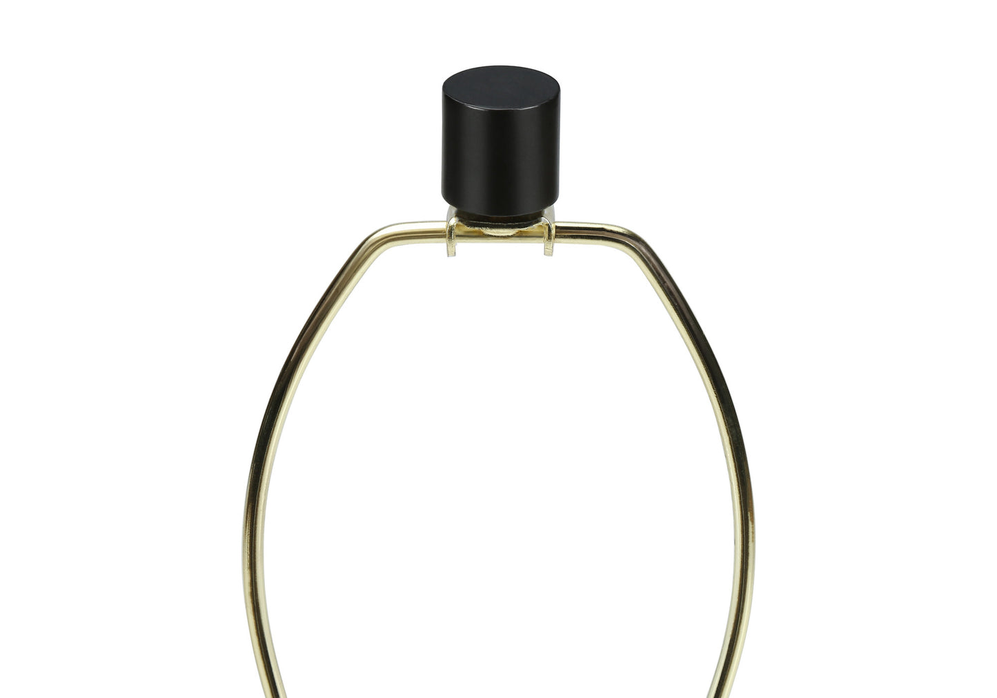 Cream Geometric Table Lamp w/ Shade