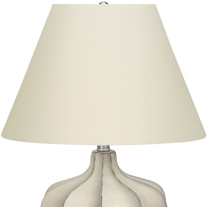 Cream Table Lamp w/ Shade