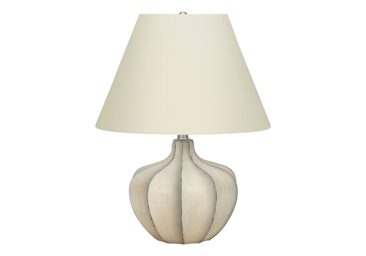 Cream Table Lamp w/ Shade