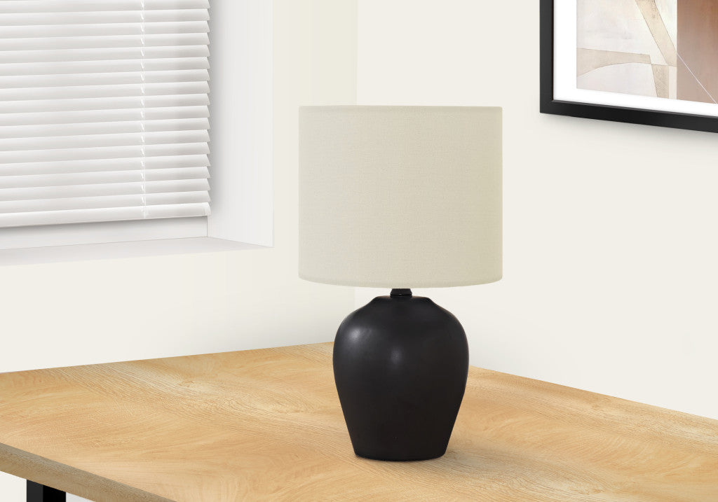 Black Table Lamp w/ Shade
