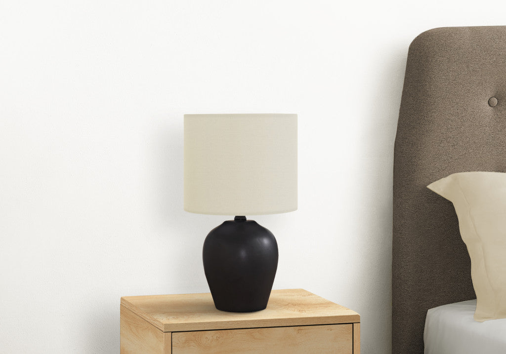 Black Table Lamp w/ Shade