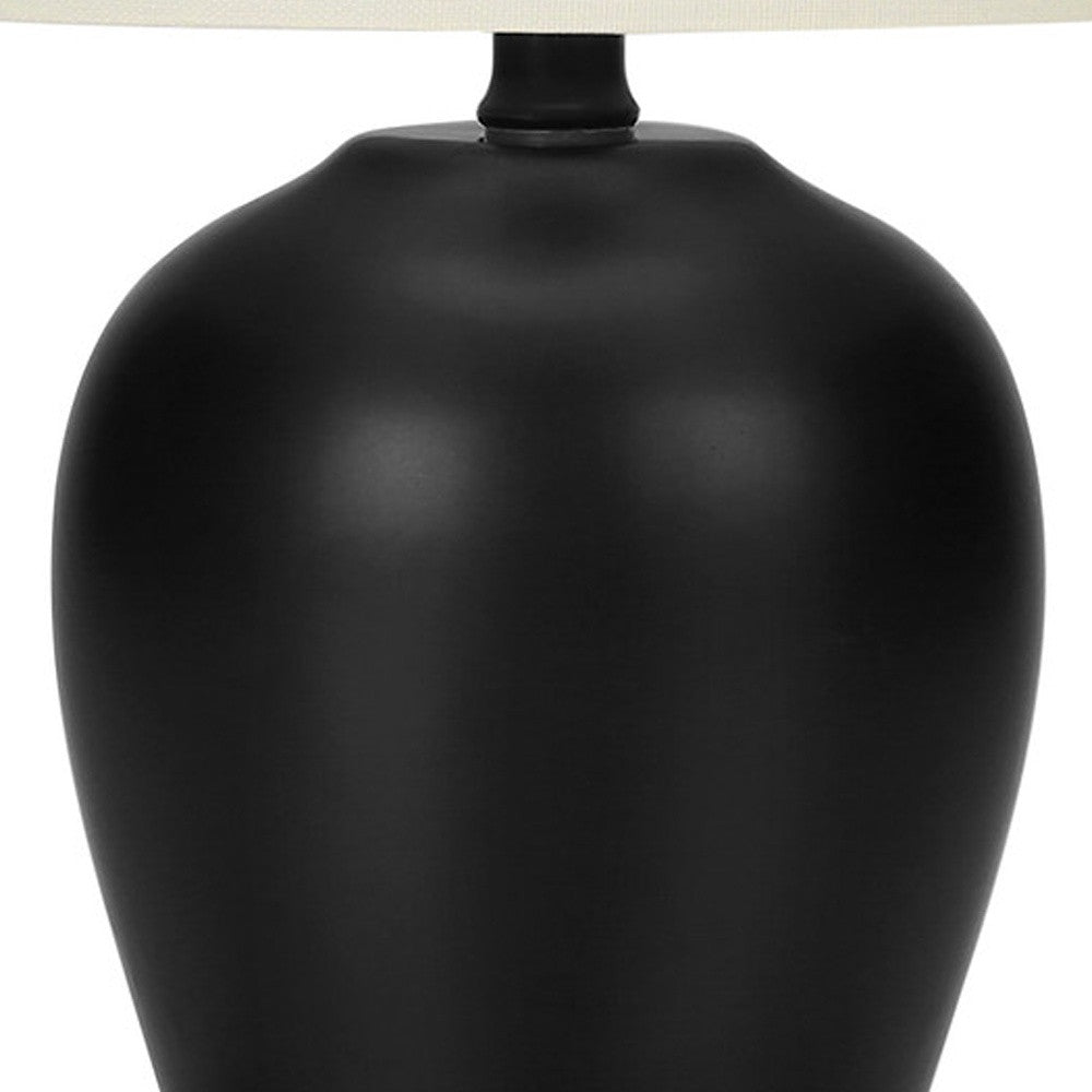 Black Table Lamp w/ Shade