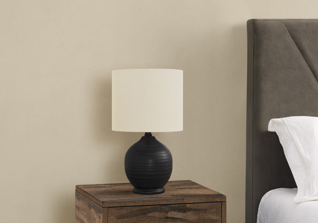 Black Table Lamp w/ Shade