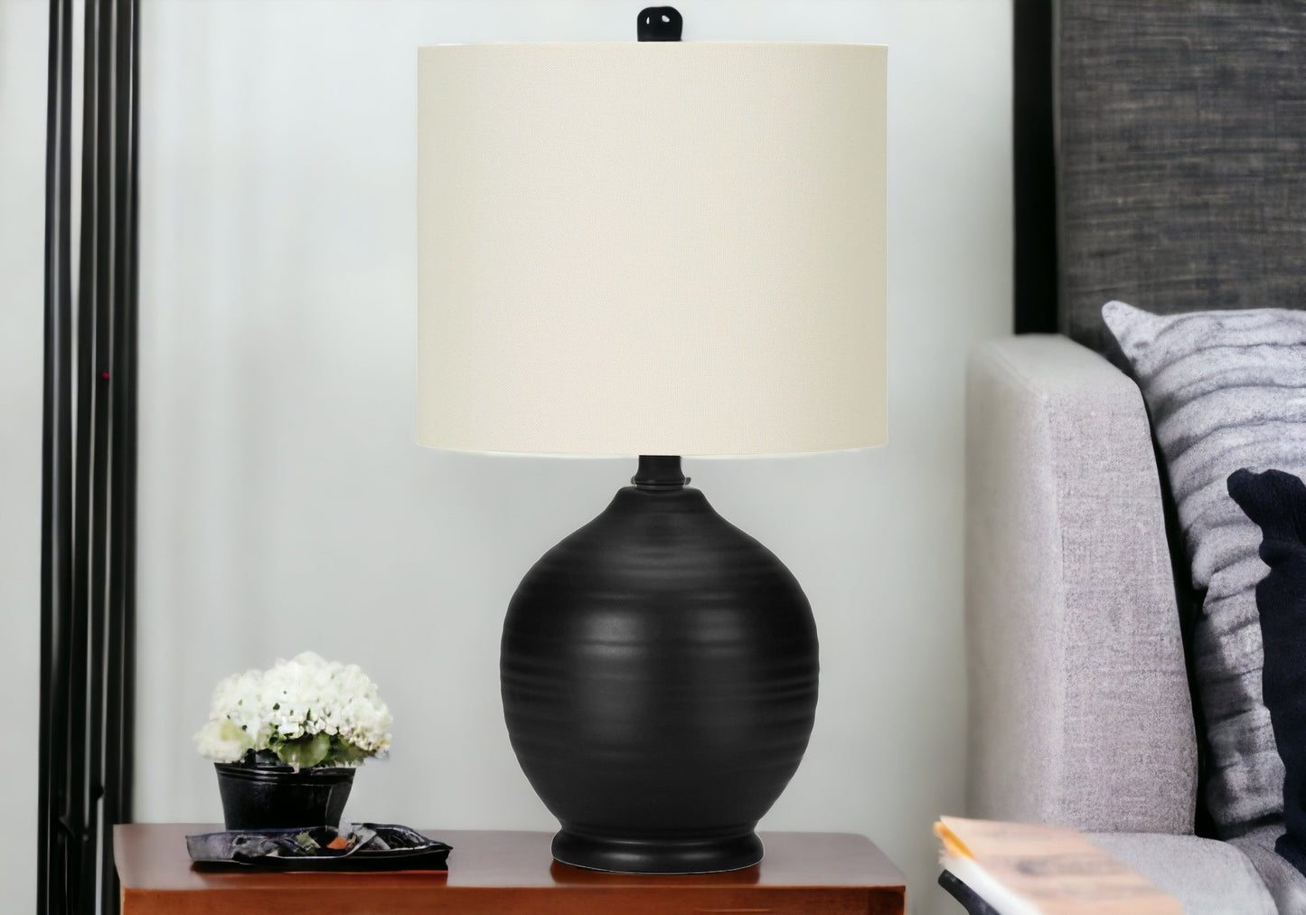 Black Table Lamp w/ Shade