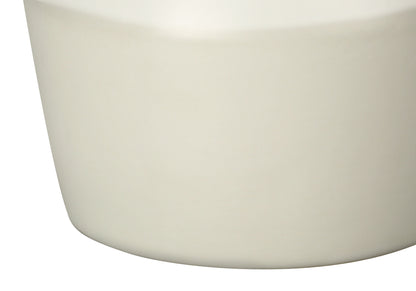Cream Geometric Table Lamp w/ Shade